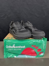 Men's Orthopedic Diabetic Wide Width Toe Box Walking Shoes: Casual Cushion Pla 1