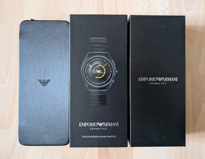 Emporio Armani Connected 43mm ART5007 Smartwatch (Fossil) Puls, Google, wie NEU!