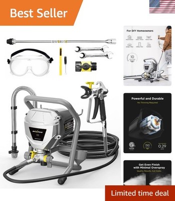 MaXpray M1 Airless Paint Sprayer - Thinning-Free, 10 Gallon Capacity, Pro Qua...