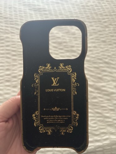 Louis Vuitton Authentic iPhone 14 Pro Max Case