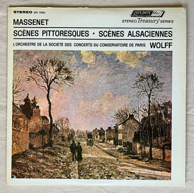 MASSENET Scenes Pittoresques/Scenes Alsaciennes 1967 LP London STS 15033 - VG+