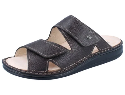 FINN COMFORT Danzig Soft Herren Pantoletten braun Glattleder - Bild 1 von 4