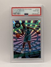 Jaylen Brown Rookie Card - POP 2 - 2016 Panini Revolution Sunburst /75 - PSA 10