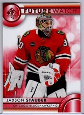2023-24 SP Authentic Jaxson Stauber Limited Future Watch Rookie Card # 134
