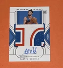Panini National Treasures Ajay Mitchell Rookie Patch Auto #148 /99 2024-25