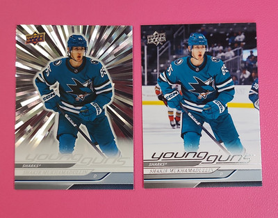 2024-25 Upper Deck #211 Shakir Mukhamadullin Young Guns Outburst + Base