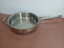 Kirkland professional Quality 3.5 quart sauce pan stainless steel Copper Lined 