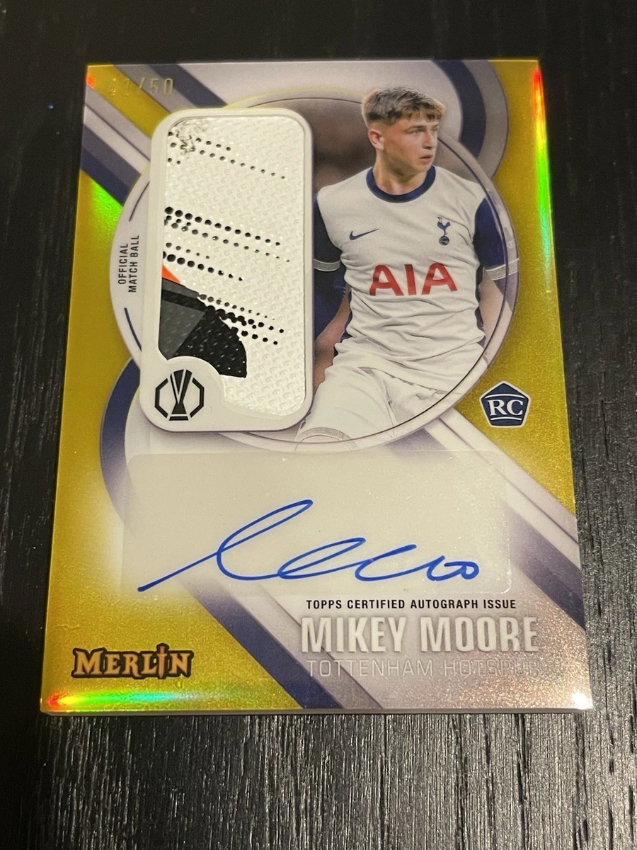 Topps Soccer Tottenham Hotspur Autographed Sports Trading Cards