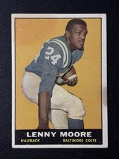 1961 Topps Football #2 Lenny Moore Baltimore Colts