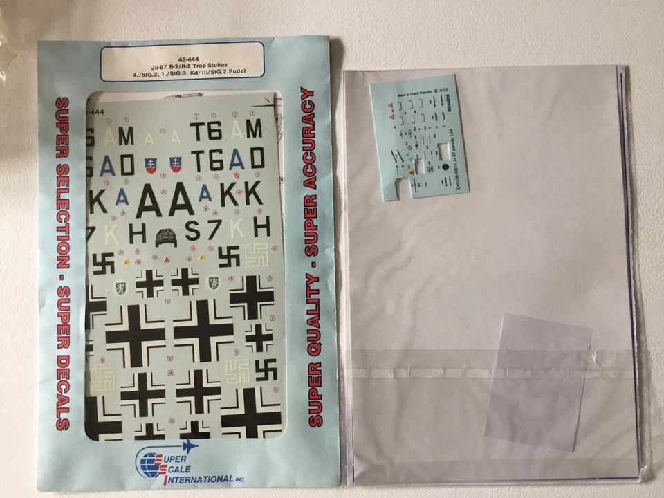 Revell  1/48 Ju 87 B2 + Aires + Superscale +Eduard (Leggi Bene) - Immagine 2 di 4