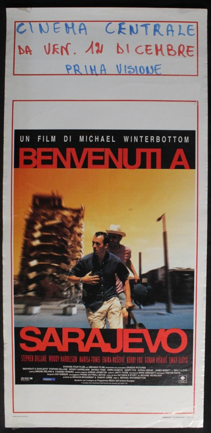 Locandina di Benvenuti a Sarajevo (1997)