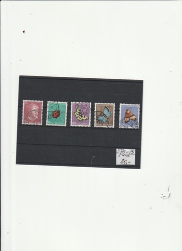 Schweiz Mi. Nr. 575 - 579 " Pro Juventute 1952 " Gestempelt