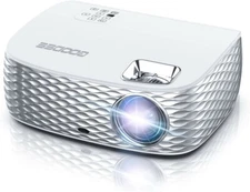 Projector, GooDee Native 1080P HD Video Projector, Touch Keys Home Movie Project