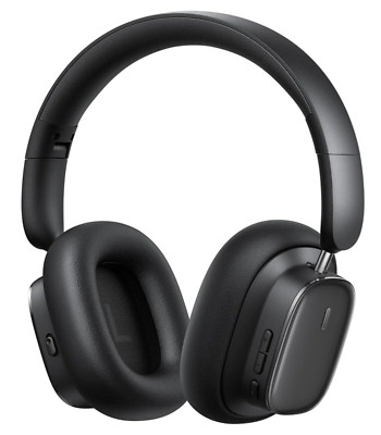 Baseus ANC Over-Ear Kopfhörer, 100 Std. Akku, Hi-Res Sound, Bluetooth 5.3