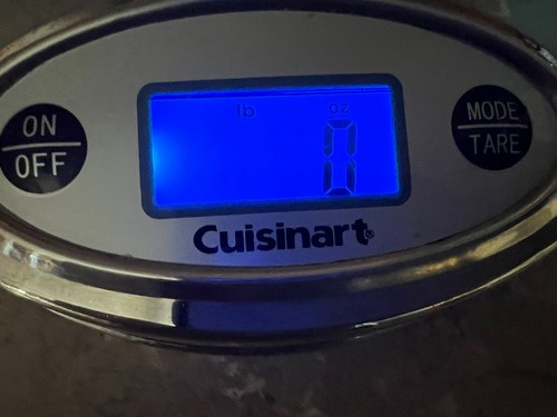 Cuisinart Precision Chef KS-06B 11 Lbs LED Digital Kitchen Food Scale (T-19) - Picture 2 of 4