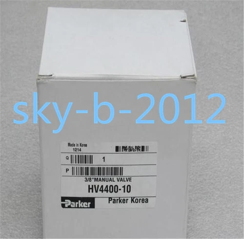 1 PCS NEW IN BOX Parker Manual valve HV4400-10