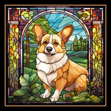 Pembroke Welsh Corgi Dog Large Refrigerator Magnet