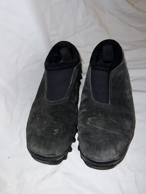 Salomon Snowclog Thinsulate Contagrip CX Black Shoes Suede Men