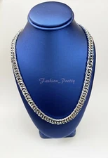 New Arrived!! Super Cool Mens Stainless Steel Curb Chain - 20 Inches