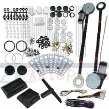 Electric 2 Door Car Pickup Universal Power Window Lift Regulator Conversion Set