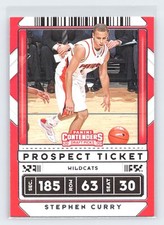 2020 Panini Contenders Draft Picks #1b Stephen Curry Game Ticket Purple