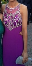 DYNASTY Purple prom dress / formal dress. Size 6. Only worn once. 