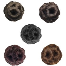 Stylish Twisted Bun Hairpiece Strong Grip For Women Fast Hairstyles Daily Wear