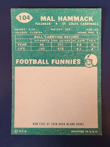 Tarjetas de fútbol americano Topps 1960 completan tu conjunto que elijas elegir cada una #1 - 132 - Imagen 173 de 229