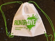 LOT of 100 Green Drawstring Backpack Beach School Camp Bag Cinch Swim Dance Tote