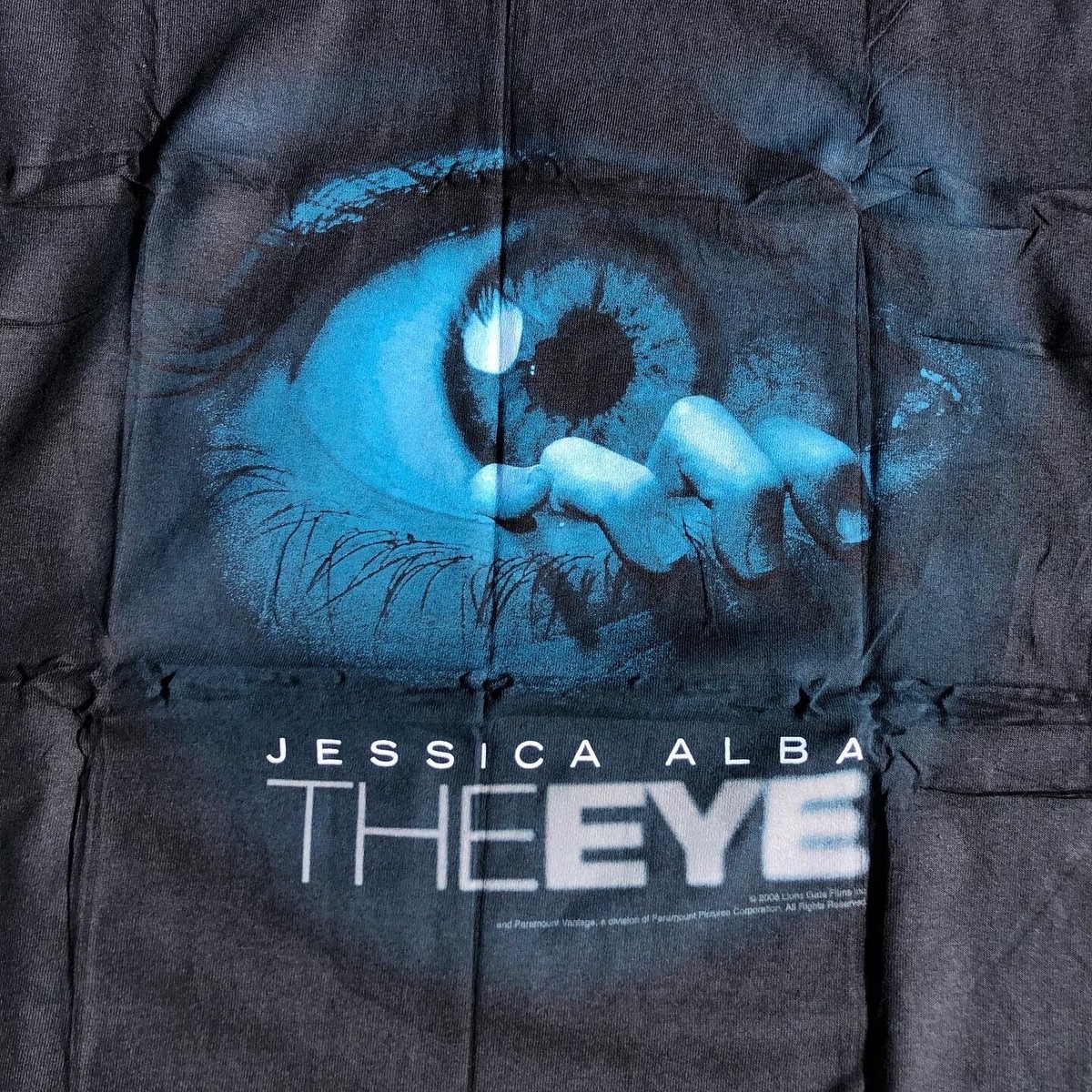 The Eye Jessica Alba Movie Promo Graphic Horror T Shirt XL