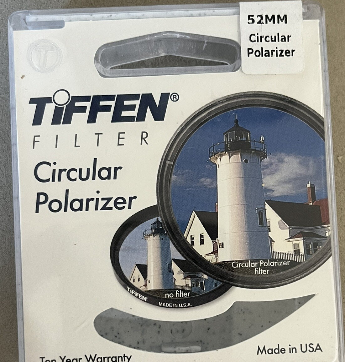Tiffen Lens Filter Circular Polarizer 52mm Brand New FREE SHIPPING