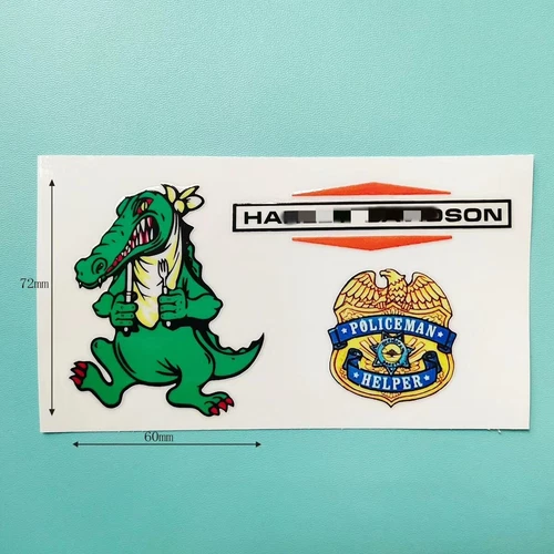 1Pcs GIBSON LES PAUL Crocodile Guitar UV Transfer Headstock Vinyl Decals Sticker