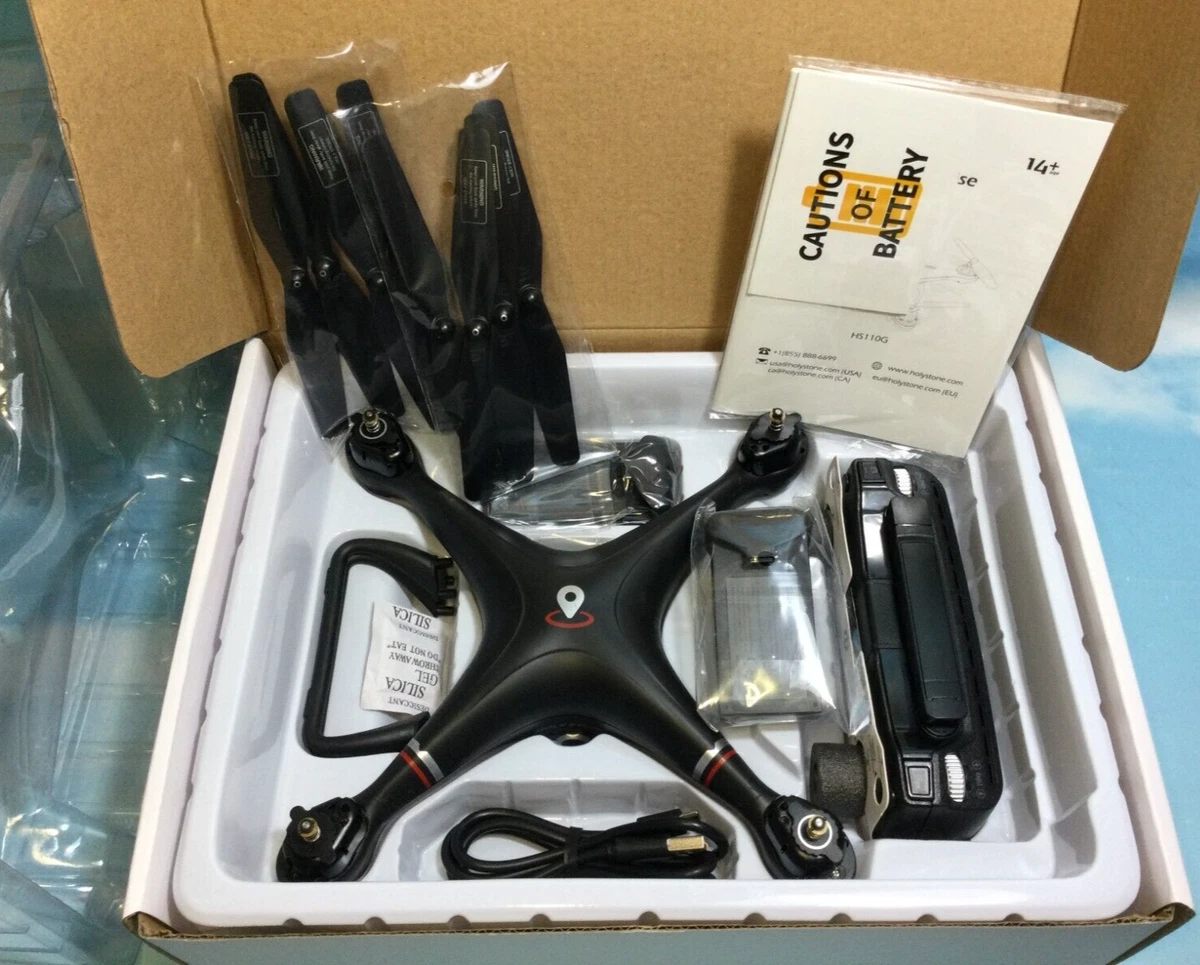 Holy Stone HS110G GPS Drone Upgraded Blades 1080p FPV Camera
