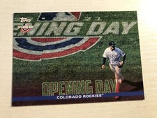 2022 Topps Opening Day Insert Rockies OD6