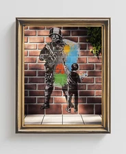 Urban Art Rolled - Inspirational Street Art, Wall Decor, Kids Room, Gift, Bansky
