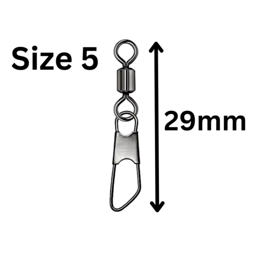 Snap Link Swivels For Fishing - All Sizes - Premium Quality - FREE POSTAGE! - Picture 8 of 9