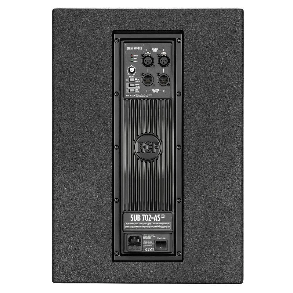 RCF SUB 702-AS MK3 12" Active Subwoofer Bass Speaker 1400w - Image 4 of 4