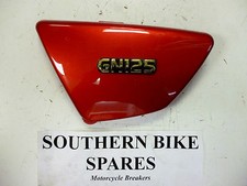 Suzuki GN125 Left Hand Side Panel L/H Cover (Red) GN 125