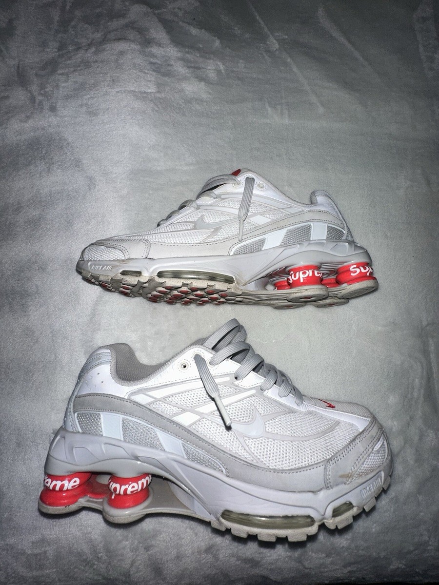 Size 8.5 - Nike Supreme x Shox Ride 2 White | eBay Size 8.5 - Nike Supreme x Shox Ride 2 White | eBay