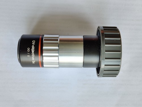 Mitutoyo Mikroskop Objektiv F85001101, 5x ∞/0 - Bild 2 von 4