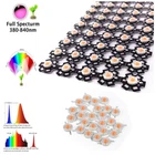 1w full spectrum led grow light chip 380-840nm , best led grow chip for DIY