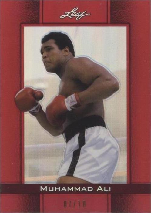 2011 Leaf Metal Ali - Muhammad Ali #42 Red Prismatic /10 for sale ...