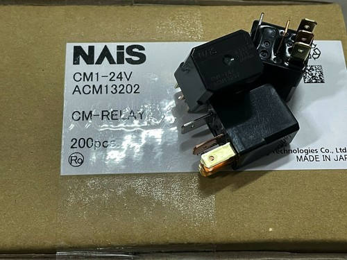 1PC NAIS Relay CM1-24V ACM13222 24VDC Automotive Relay 5Pins 1PC NAIS Relay CM1-24V ACM13222 24VDC Automotive Relay 5Pins