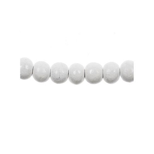 Ganz Oversized White Bead Garland 80 Inches Long - Picture 2 of 3
