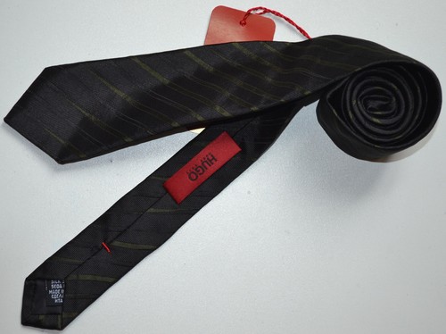 NWT HUGO (Red Label) By Hugo Boss Silk Tie 'Tie 6 cm' - Picture 11 of 13