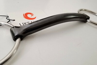 Loser Ring süß Eisen 16 mm gerade Stange Mullen Mund Trense *VERSAND AM SELBEN TAG*