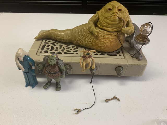 Star Wars Jabba The Hutt Playset Vintage Complete? Rotj | eBay