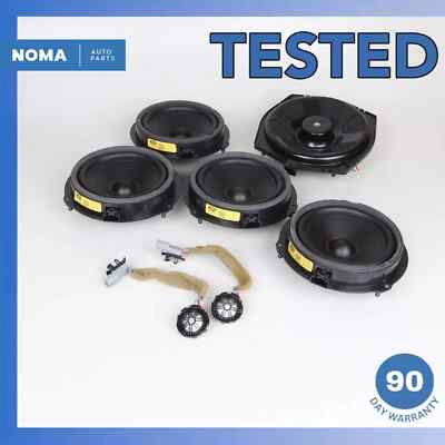12-19 LR Range Rover Evoque L538 Front & Rear Hi-Line 600W Speaker Set OEM