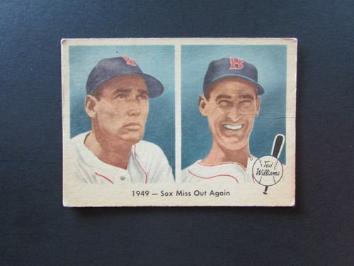 1959 Fleer Ted Williams Baseball's Greatest Card #37 Sox Miss Out Again