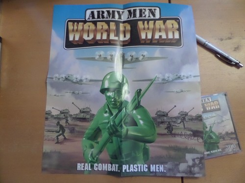 Army Men World War + Big Box Poster & Manual ********Windows 95\98****** - Picture 6 of 7